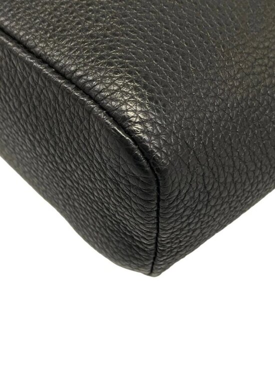 Salvatore Ferragamo Gancini 220376 Black Leather - Backpack main image 7